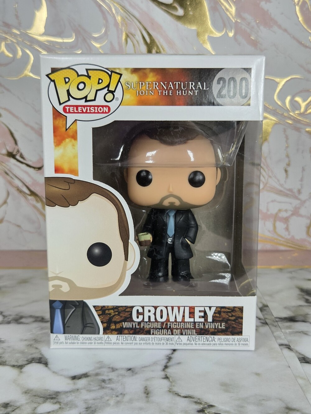 Funko Pop Supernatural Crowley 200 MIB